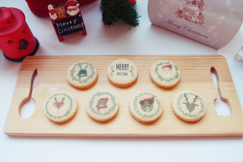 【圣诞限定】圣诞北欧风手工饼干 交换礼物首选 不挑款 - 手工饼干 - 新鲜食材 