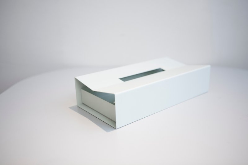 M / 面纸盒-D - 薄荷绿 - 纸巾盒 - 其他金属 绿色