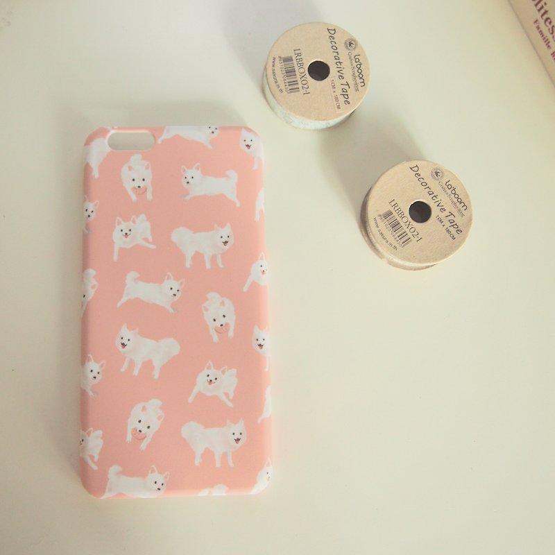 银狐犬 iPhone 6 Plus 手机壳-粉红色 - 平板/电脑保护壳 - 塑料 粉红色