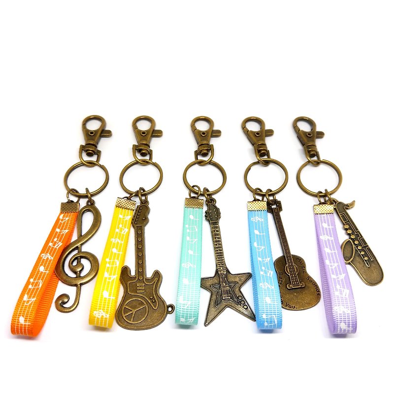 【定制】音乐系列钥匙圈 - 钥匙链/钥匙包 - 其他金属 多色