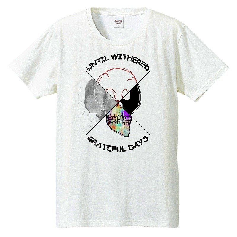 Tシャツ / 4 Piece Skull - 男装上衣/T 恤 - 棉．麻 白色
