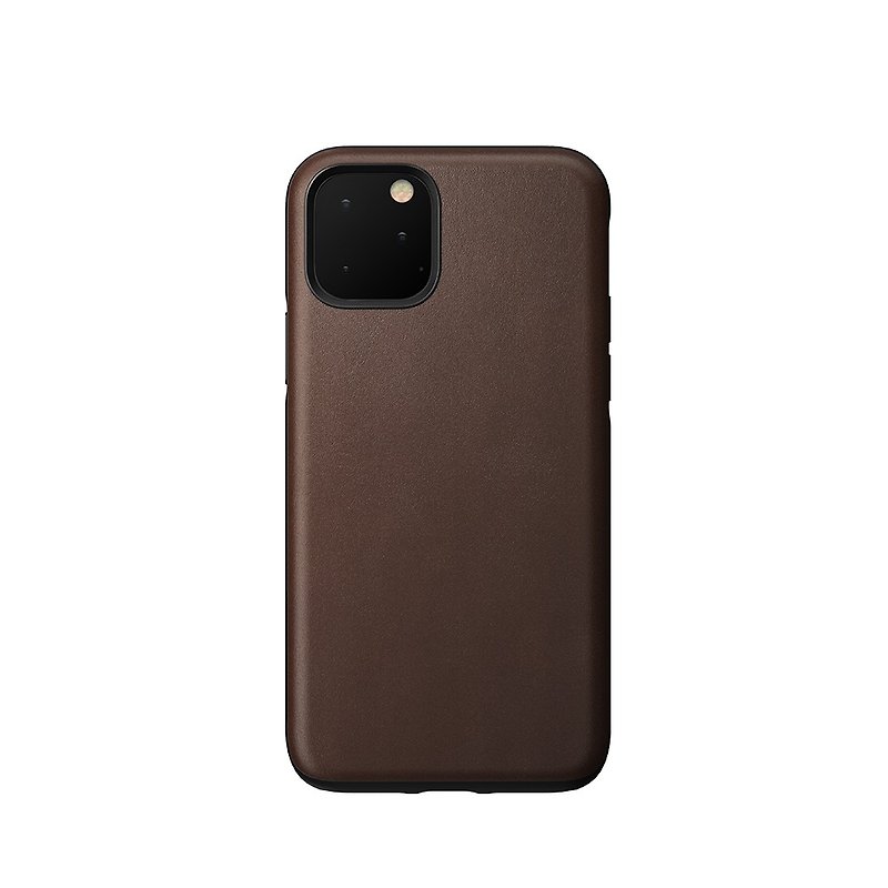 美国NOMAD经典皮革防摔保护壳-iPhone 11 Pro Max棕(856500018102 - 手机壳/手机套 - 真皮 咖啡色