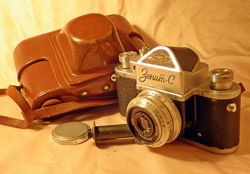 ZENIT-S ZENIT-C 相机带 INDUSTAR-50 50mm M39 镜头 Tessar Leic - 相机 - 其他材质 