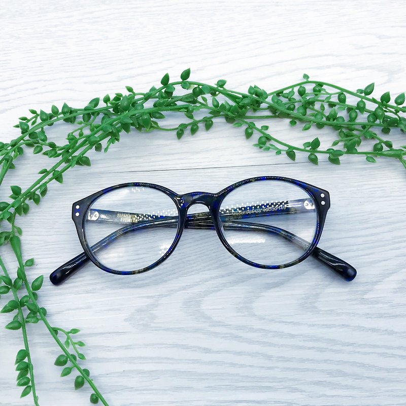 •绝版• 圆框眼镜 梨型镜框 传统七枚蝶番铰链 日本IOFT国际眼镜展得奖品牌 日本手造 Handmade in Japan Boston Shape eyeglasses frame eyewear - 眼镜/眼镜框 - 其他材质 