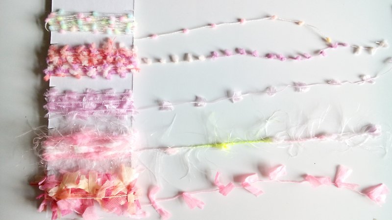 Diary decoration Cherry blossoms Shed 2m 5 types - 包装材料 - 棉．麻 粉红色