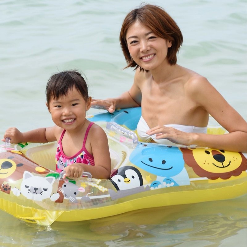日本IGARASHI 亲子婴幼儿立体座圈 - 黄色动物园 - 玩具/玩偶 - 塑料 黄色