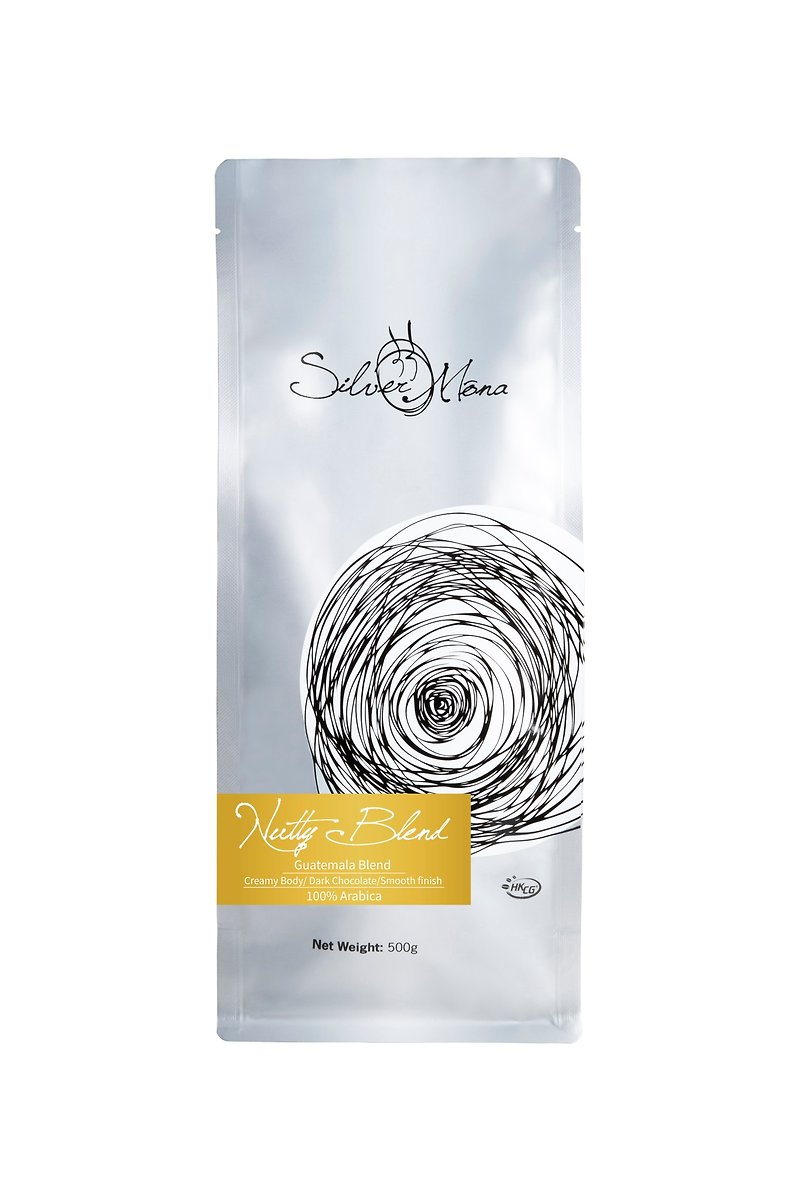 Silver Mona 坚果拼配咖啡豆 500g - 咖啡 - 其他材质 