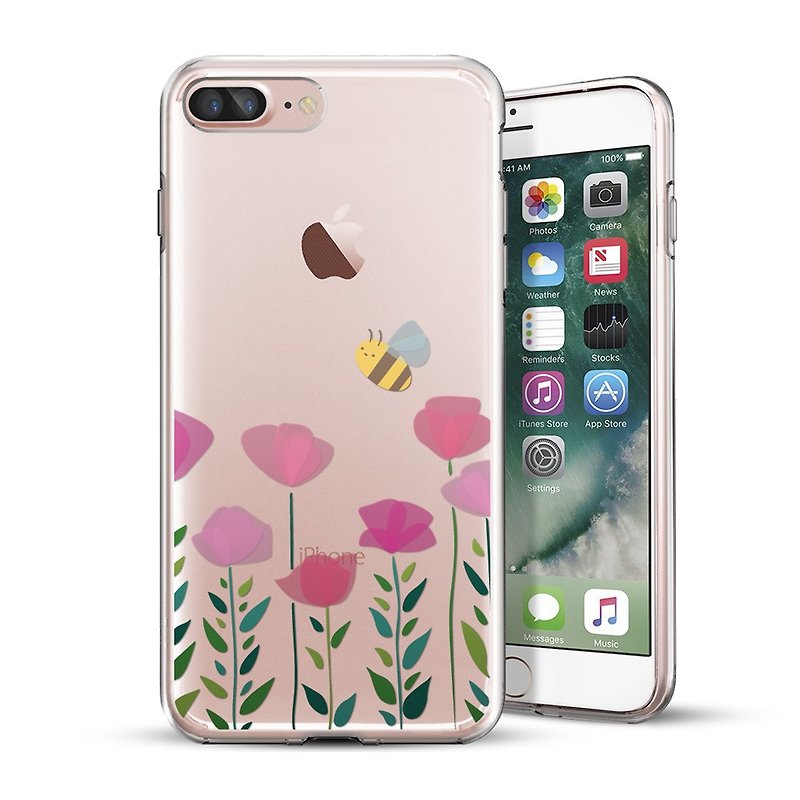 AppleWork iPhone 6/7/8 Plus 原创设计保护壳 - 小蜜蜂 CHIP-057 - 手机壳/手机套 - 塑料 多色