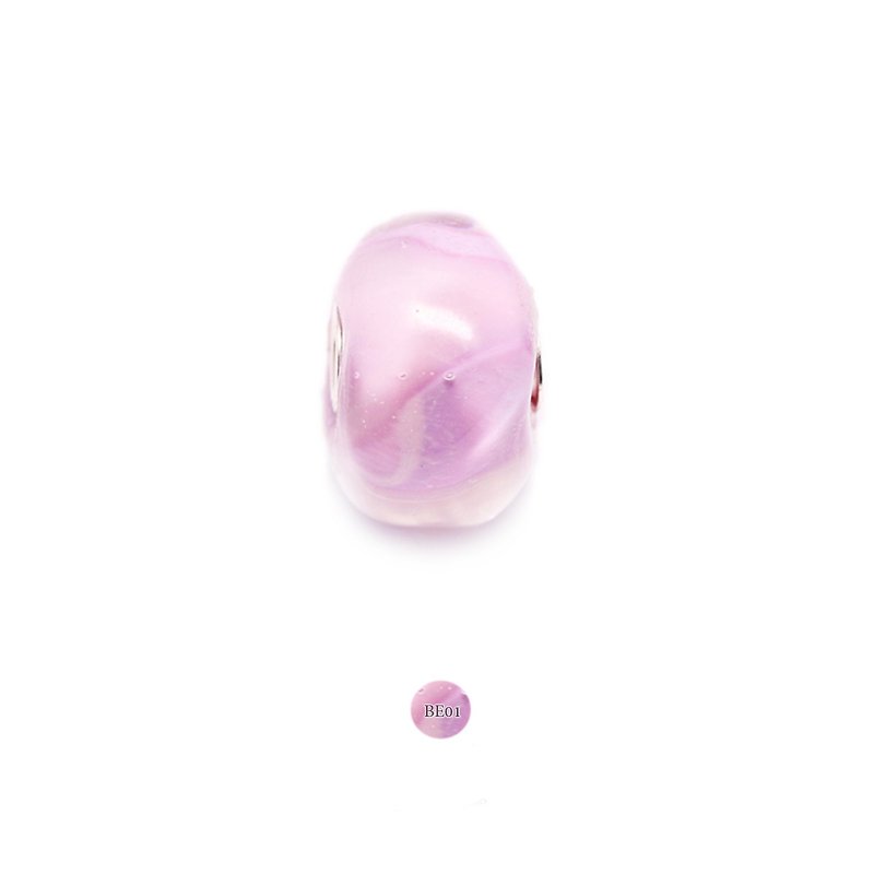 niconico 珠子编号BE01 - 手链/手环 - 玻璃 粉红色