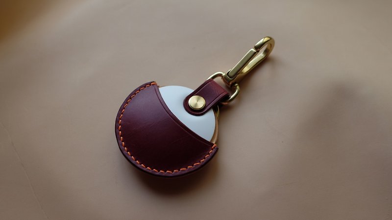 gogoro  钥匙皮套 / 意大利Buttero皮革 - 钥匙链/钥匙包 - 真皮 紫色