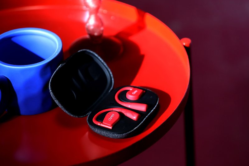 【Cleer】 ARC II 开放式真无线蓝牙耳机-运动版(经典红) - 耳机 - 塑料 