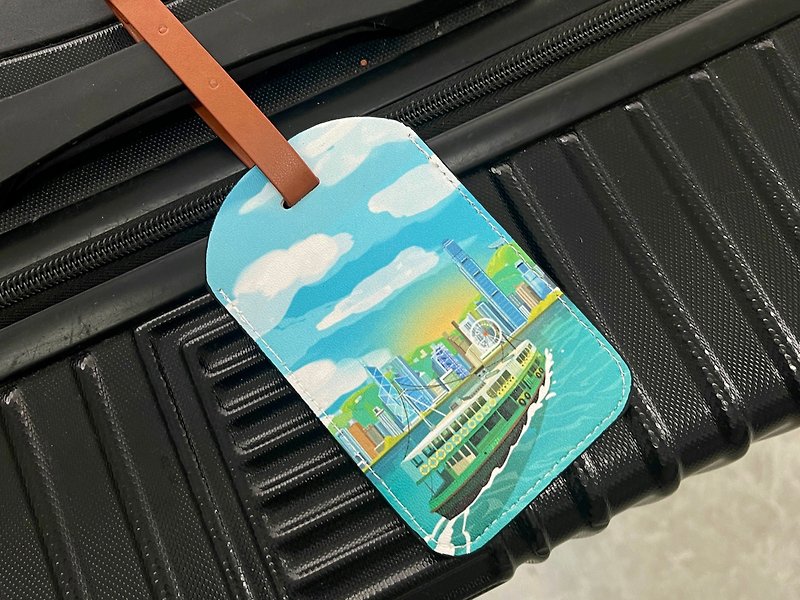 【维多利亚港】行李牌丨 香港特色丨 Amazing Studio - 行李吊牌 - 人造皮革 多色