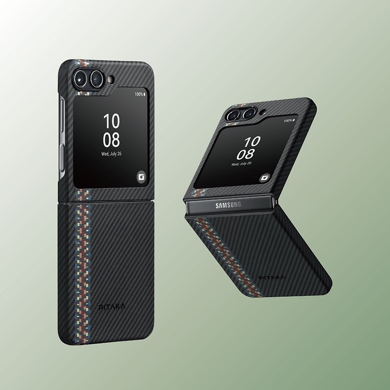 PITAKA | MagSafe 芳纶磁吸壳 for Samsung Galaxy Z Flip5 - 手机壳/手机套 - 其他人造纤维 