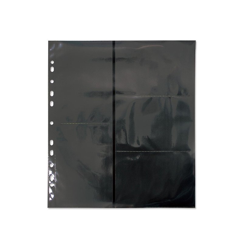 Chuyu 6K11孔4x6内页/相本内页/补充内页(黑) - 相簿/相册 - 纸 黑色