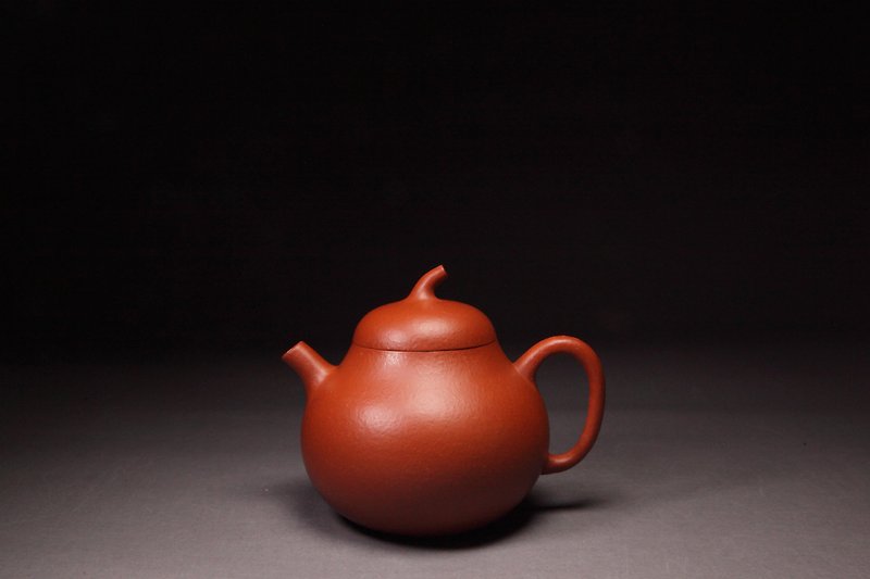 【茄瓜】龙山牌 台西朱泥 140cc - 茶具/茶杯 - 陶 红色