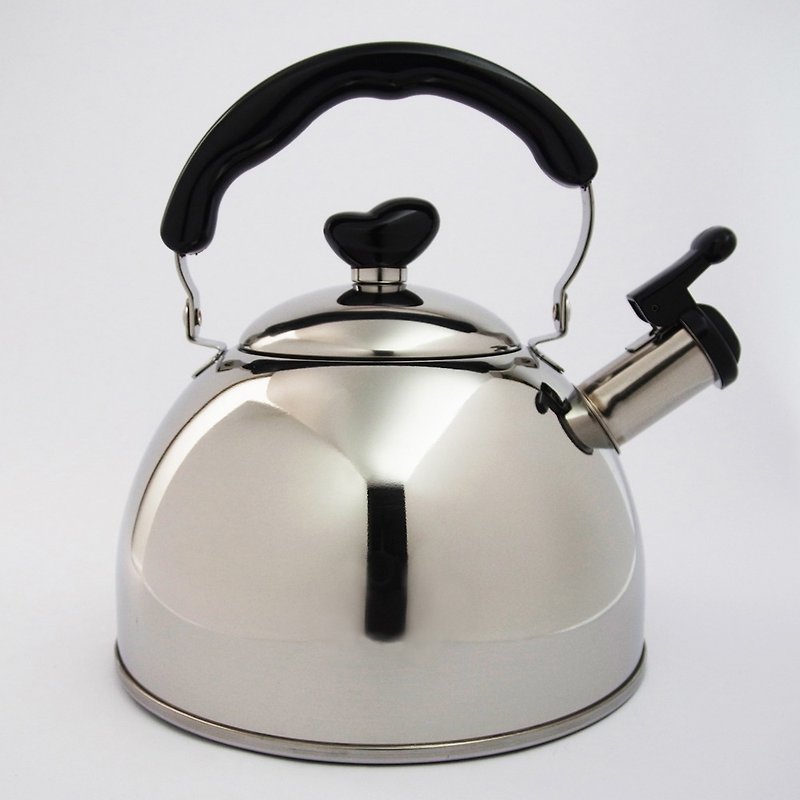 竹井器物-经典笛音水壶 2.5L - 厨房用具 - 不锈钢 银色
