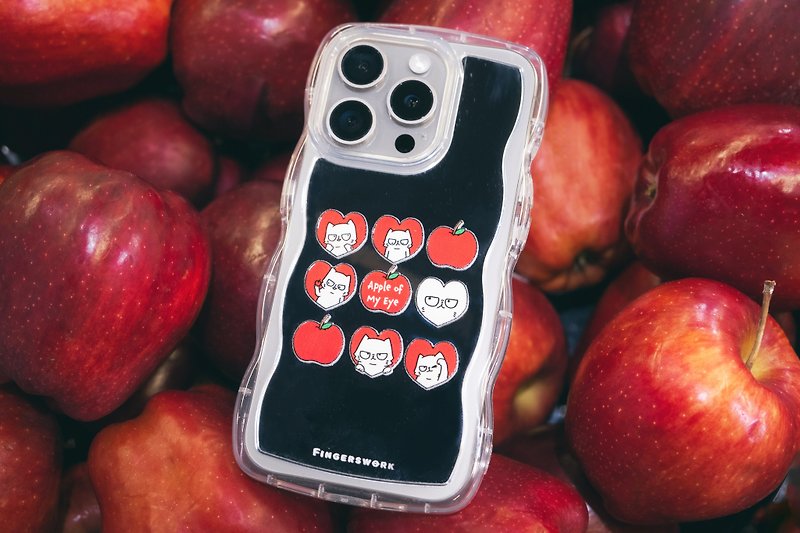 Apple of my eye 波浪镜面手机壳 - 手机壳/手机套 - 塑料 透明