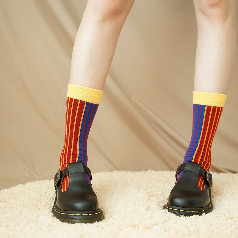 2019AWstrong原创设计系列条纹袜子st01 - 袜子 - 棉．麻 