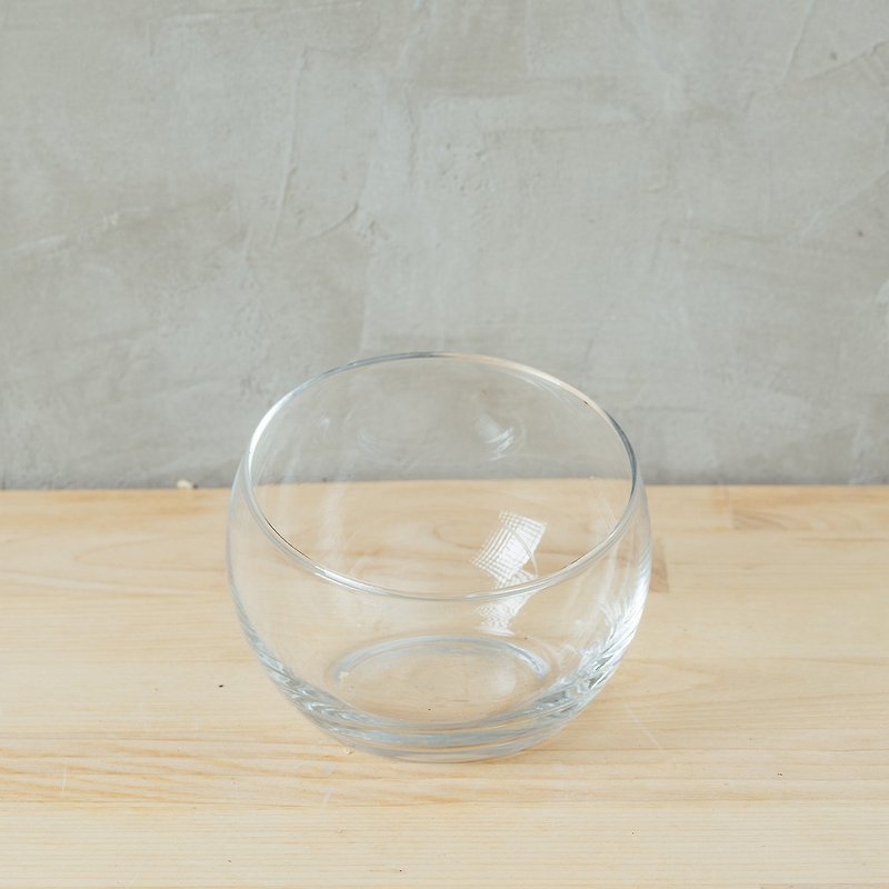 【加购区】玻璃斜口瓶-水苔球装饰/ 泡水/ 摆设 - 摆饰 - 玻璃 