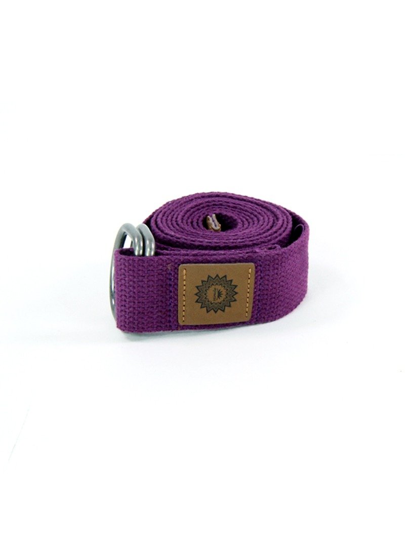 MIRACLE 墨瑞革│ Yoga Strap  深紫180cm - 运动/健身用品 - 棉．麻 
