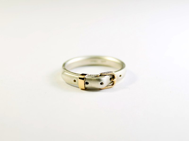 ベルトリング cute SV 3mm - 戒指 - 其他金属 金色