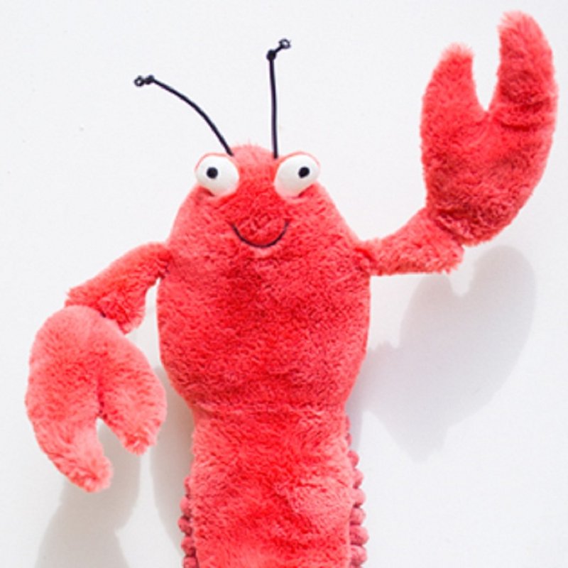 Larry Lobster 海洋宝宝龙虾哥 27厘米 - 玩偶/公仔 - 聚酯纤维 红色