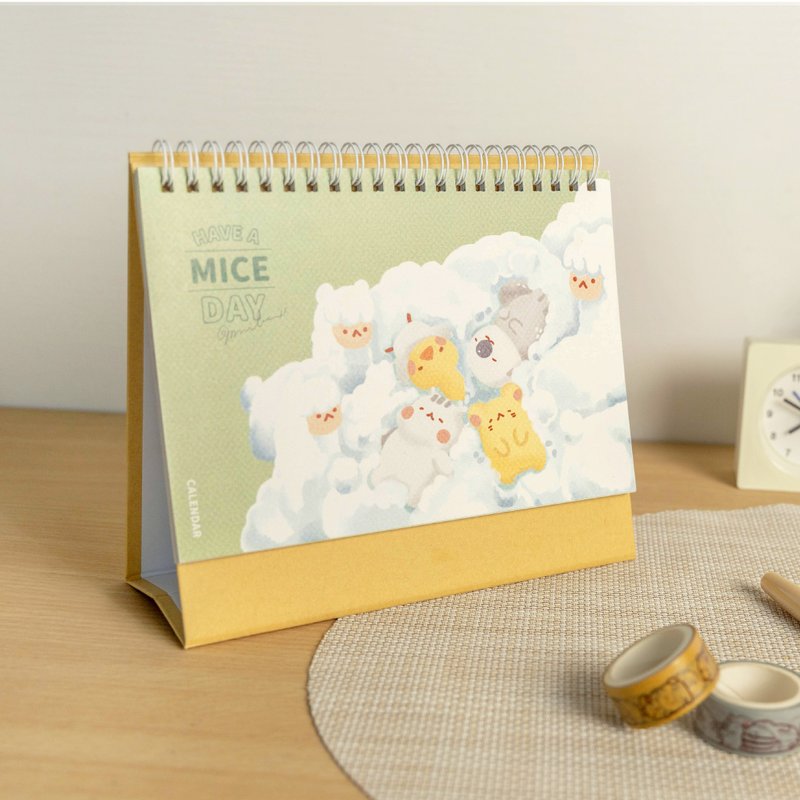 万用历 - Have a  mice day (桌历/无时效/2024年) - 年历/台历 - 纸 