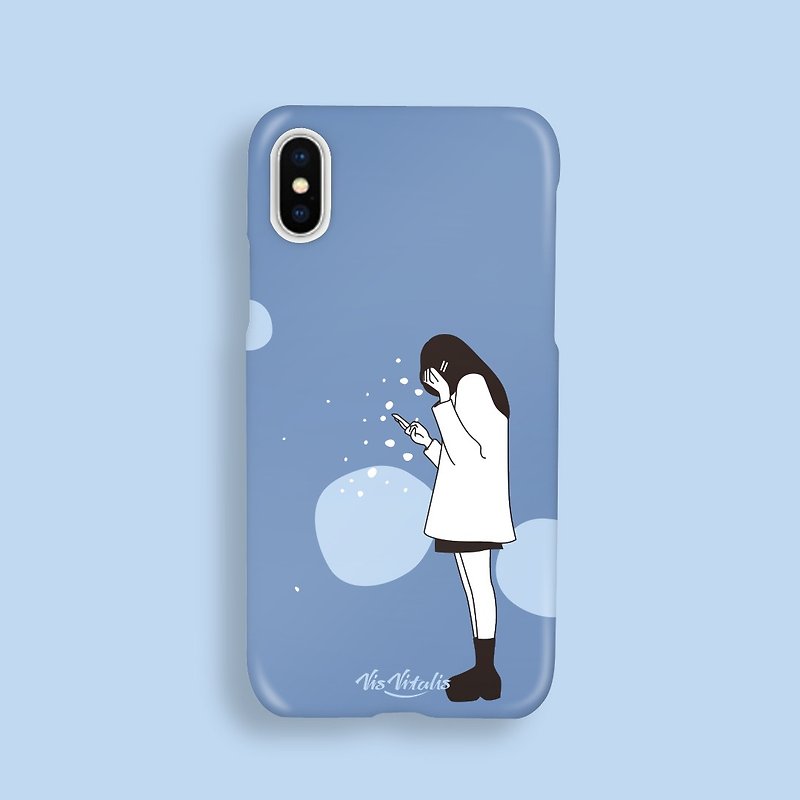 why so lonely蓝手机壳/iPhone - 手机壳/手机套 - 塑料 蓝色