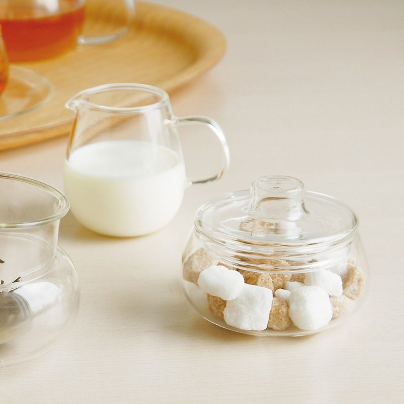 日本KINTO UNITEA玻璃糖罐 / 奶罐 - 茶具/茶杯 - 玻璃 透明