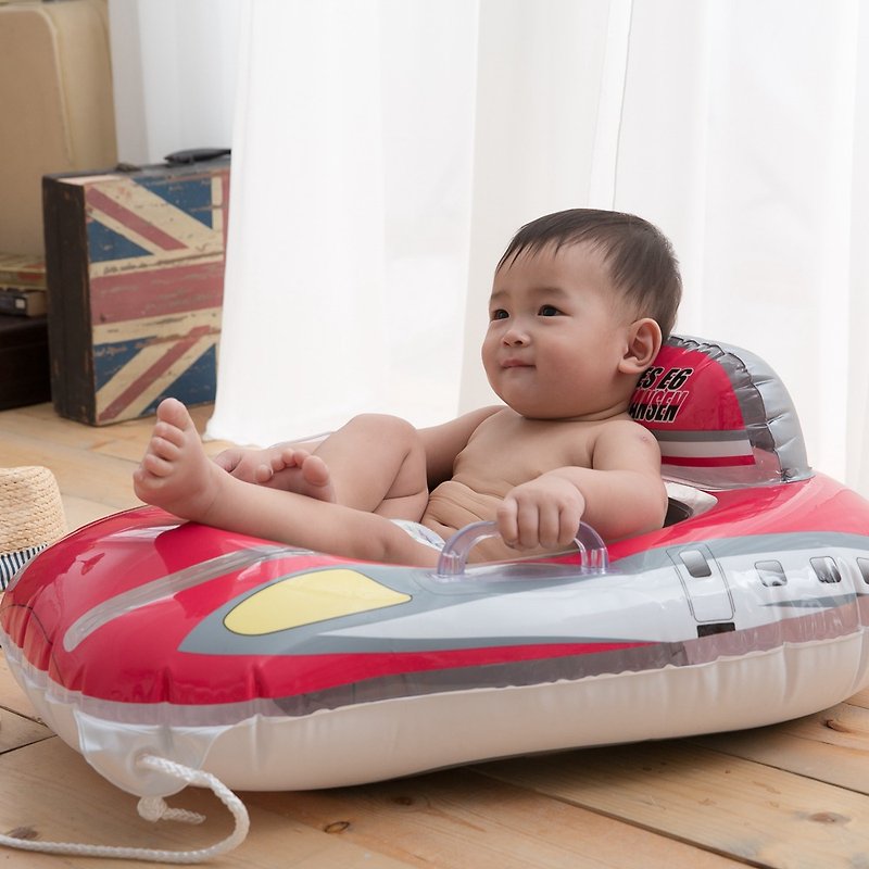 日本IGARASHI JR新干线婴幼儿立体座圈 - 帅气红 - 泳衣/游泳用品 - 塑料 红色
