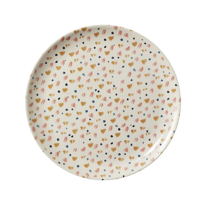 Spot Pattern 竹纤维餐盘 - 盘子/餐盘/盘架 - 竹 白色