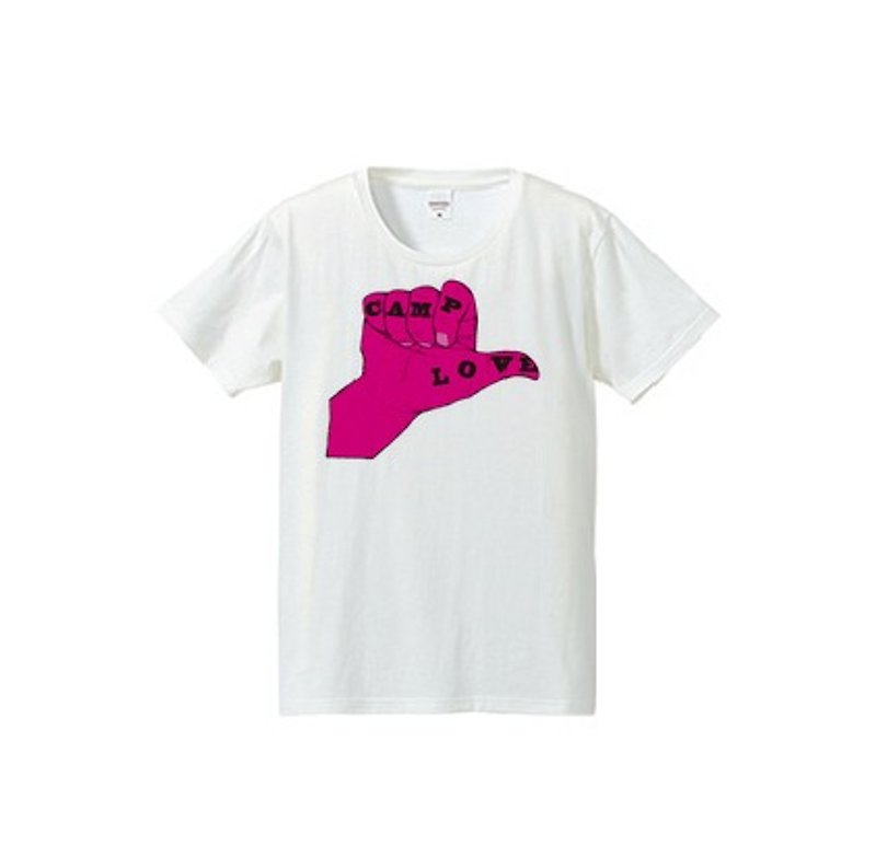 CAMP LOVE（4.7oz T-shirt） - 女装 T 恤 - 其他材质 红色