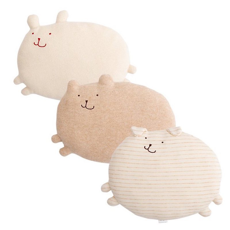 Y-1051 100% Organic Cotton Hugging Pillow Rabbit Bear Bear Dog Made in Japan