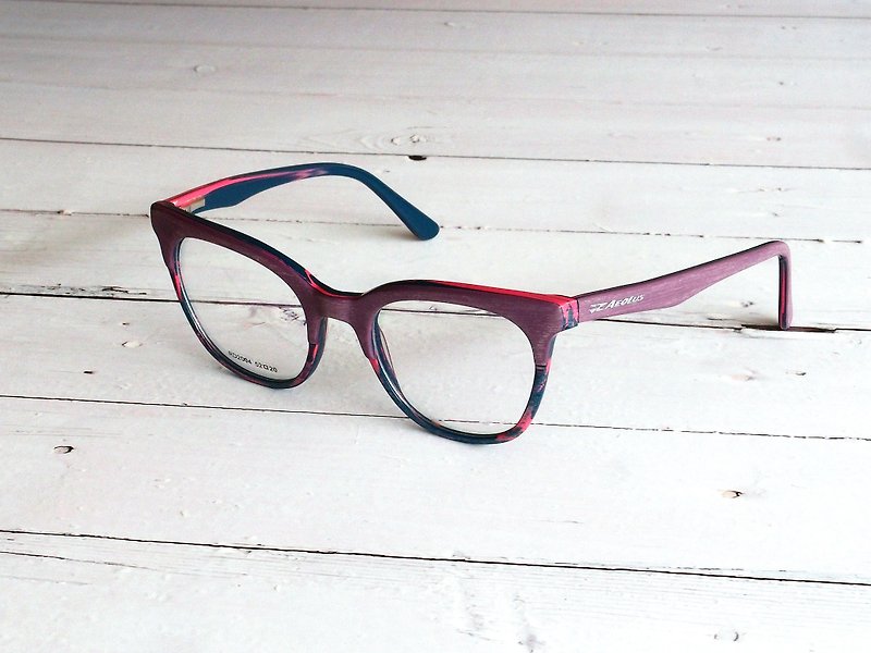 Aeolus 版料木纹手工镜框(RD2004-C3) - 眼镜/眼镜框 - 其他材质 