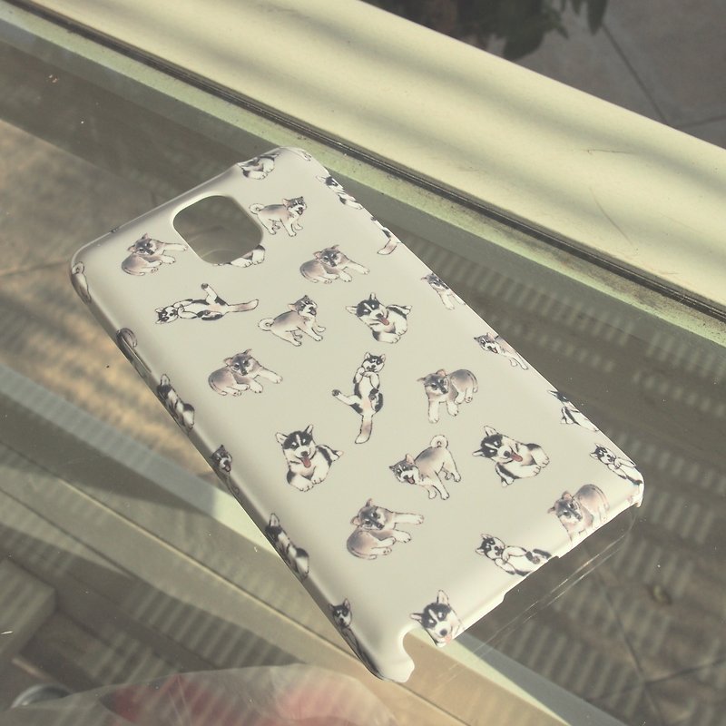 Siberian Husky iPhone & Samsung Case - 手机壳/手机套 - 塑料 灰色