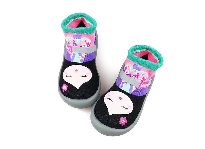 【Feebees】角色扮演系列_日本娃娃 (学步鞋 袜鞋 童鞋 台湾制造) - 童装鞋 - 其他材质 粉红色