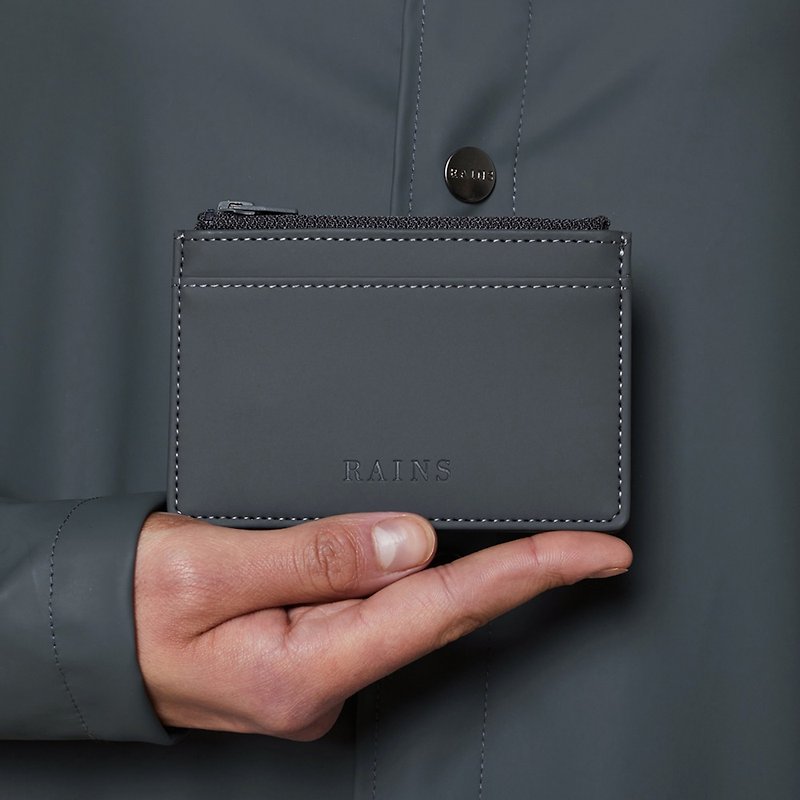 【丹麦 RAINS】Zip Wallet 防水拉链卡夹 多色可选 - 皮夹/钱包 - 其他材质 
