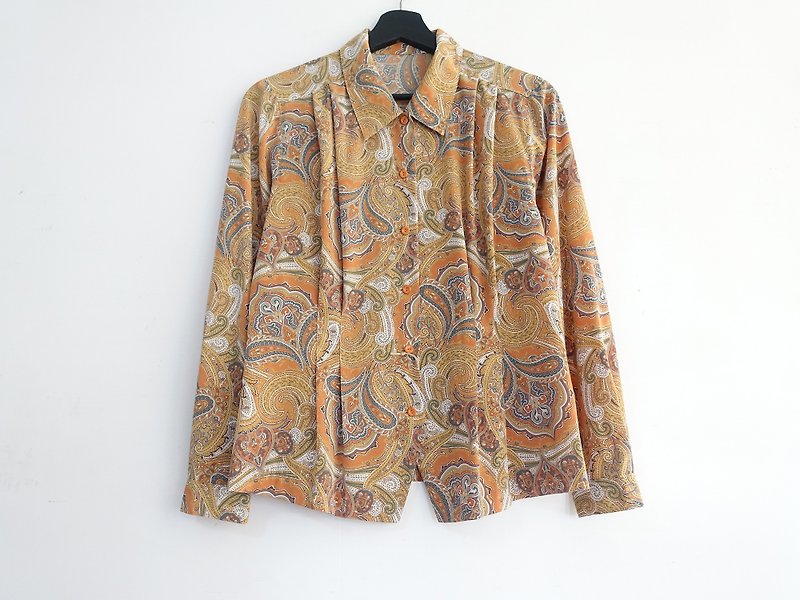 Awhile一时 | Vintage 长袖衬衫 no.492【秋冬新时尚】 - 女装衬衫 - 聚酯纤维 多色