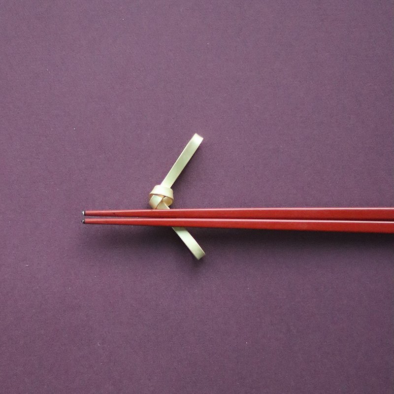 真鍮箸置き　 　結び - 筷子/筷架 - 铜/黄铜 金色