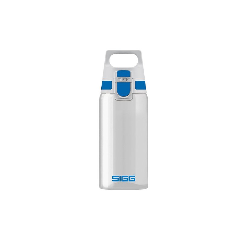 瑞士百年SIGG全清透Tritan水瓶/轻量水瓶/水壶 500ml - 蓝天 - 水壶/水瓶 - 其他材质 蓝色