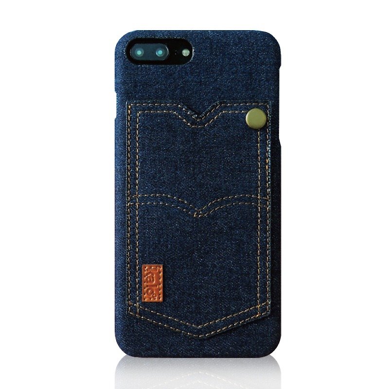 【买一送一】Kalo卡乐创意iPhone7/8 PLUS 5.5寸 丹宁口袋保护壳 - 手机壳/手机套 - 其他材质 