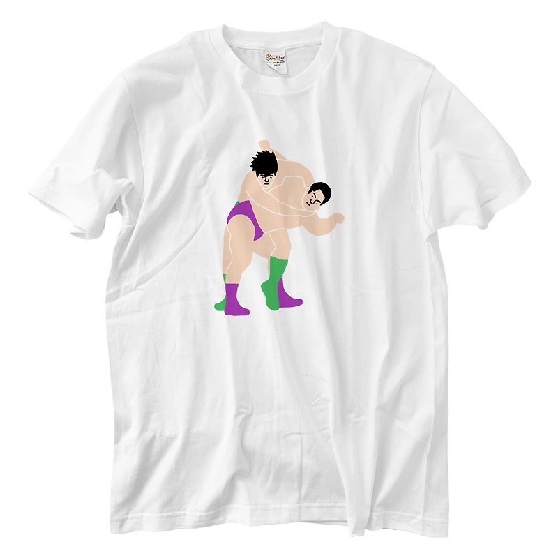 コブラツイスト Tシャツ(5.6oz) - 女装 T 恤 - 棉．麻 白色