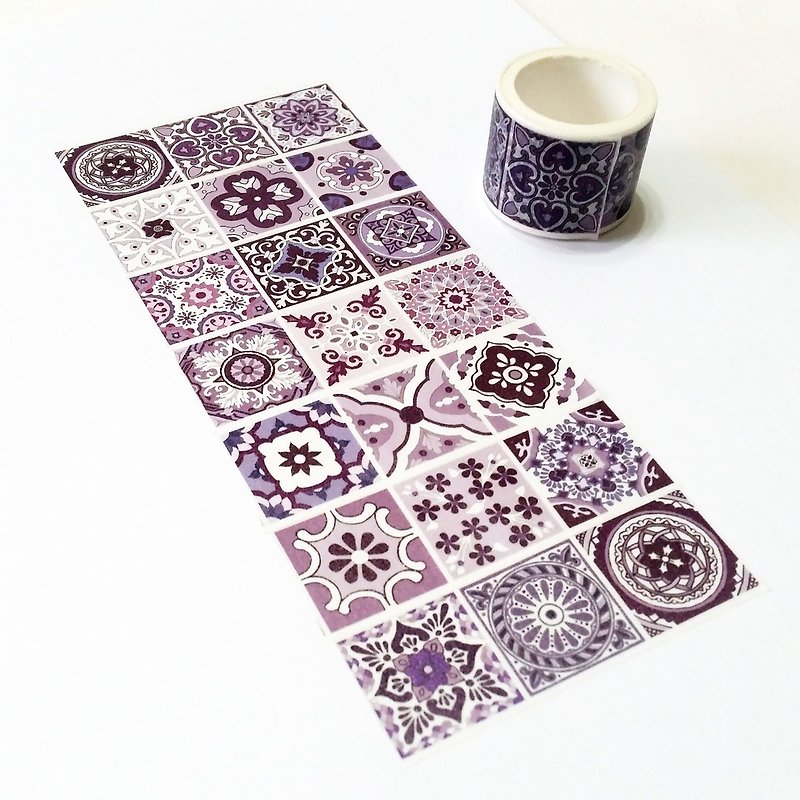 紫花砖 - 纸胶带 - 纸 