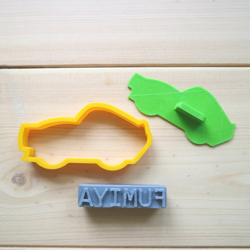 cookie cutter ( toy car / FUMIYA ) - 厨房用具 - 塑料 