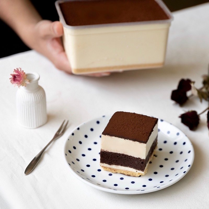 冰淇淋口感的【提拉米苏】Vogue Taiwan 推荐款Tiramisu|午茶食光 - 蛋糕/甜点 - 新鲜食材 咖啡色