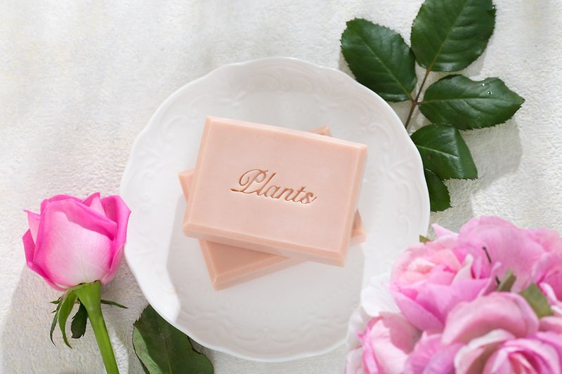 粉刺掰掰玫瑰亮颜皂  洗颜皂 混合肌 偏油肌肤 - 沐浴用品 - 植物．花 粉红色
