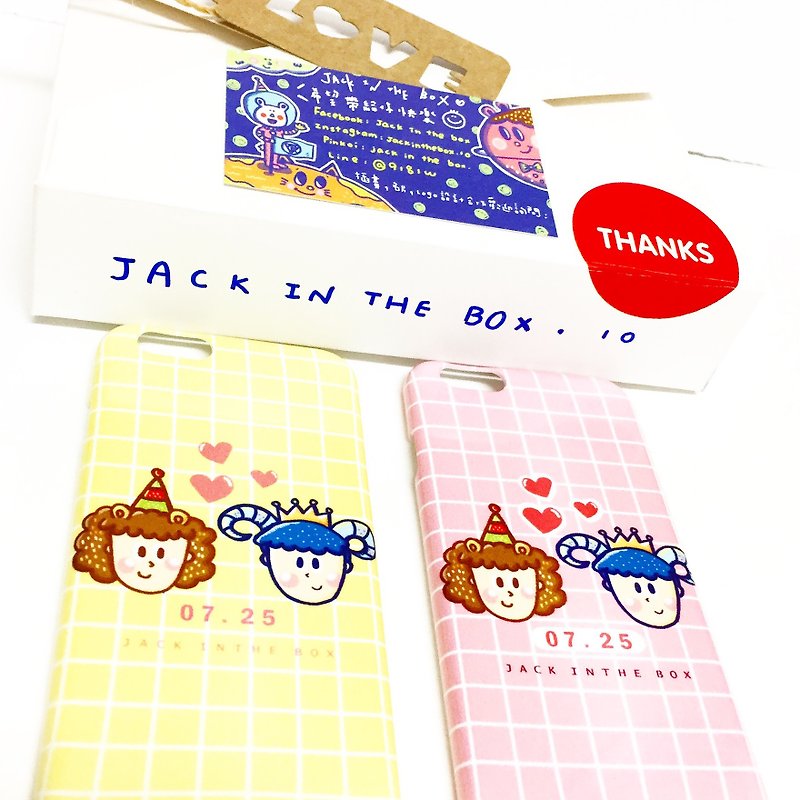 Jack in the box星座情侣手机壳(两支) - 其他 - 塑料 