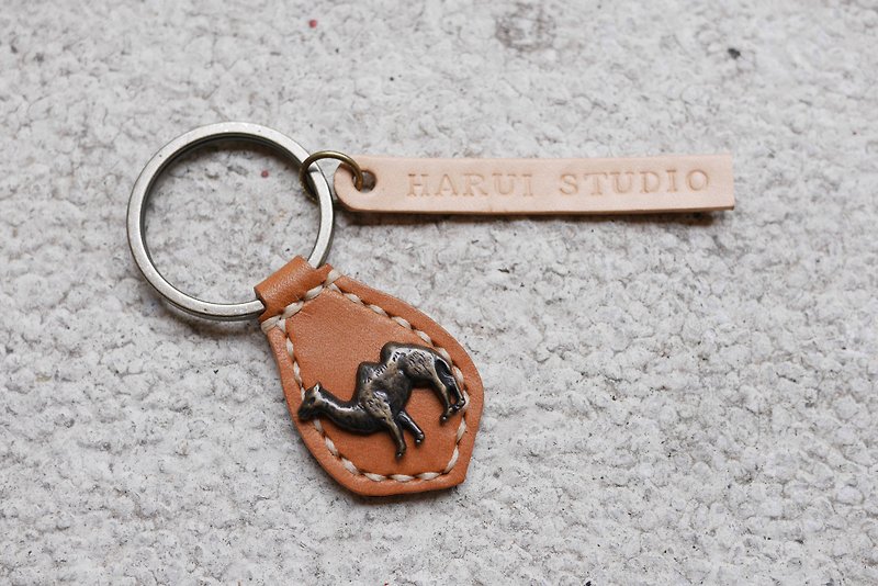 小动物五金钥匙圈 - 钥匙链/钥匙包 - 真皮 