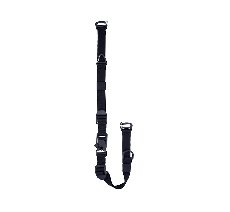 【ADD1D】Magnetic Waist Strap | 可折式磁扣腰带 - 后背包/双肩包 - 聚酯纤维 黑色