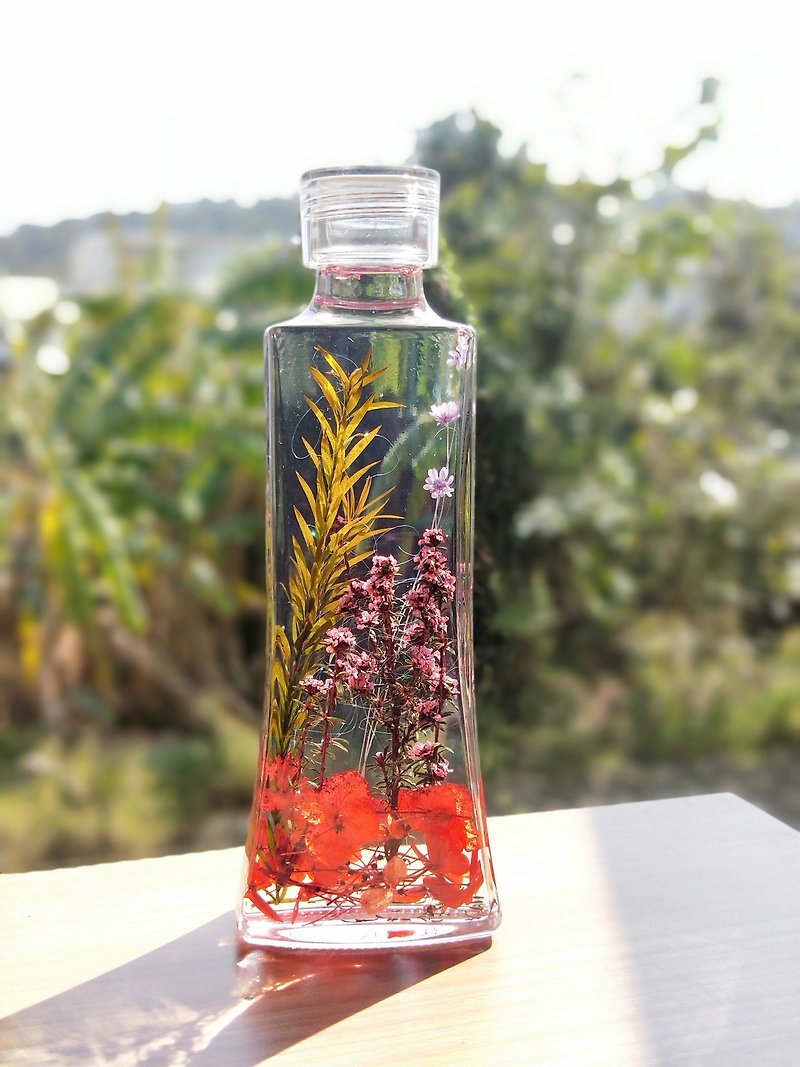 【花想容】花语Herbarioum疗愈浮游花  情人节礼物 - 摆饰 - 植物．花 红色